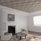 Ekena Millwork 31 16W x 46 34H x 38T Small Villarreal Decorative Fretwork Wood Ceiling Panel Wood Paint Grade CELW31X47X0375VILMF - alternate 1
